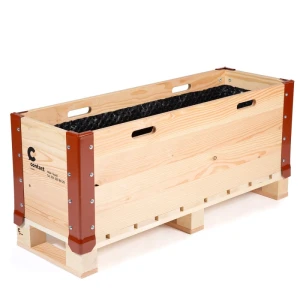 Jardin urbain en bois suisse -StadtGarten L – MIT Palette