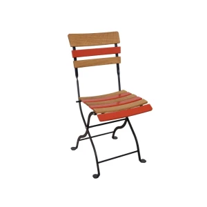Chaise pliante "Ö" -Apfelrose gestreift