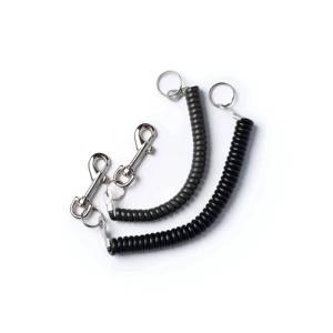 Porte-clés avec câble en spirale