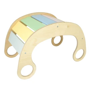 Balançoire à bascule -Regenbogen pastell