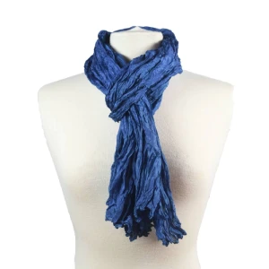 Foulard en soie no 14, bleu foncé