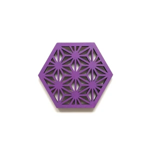 Dessous de verre -Violett-1 Stück (gross)