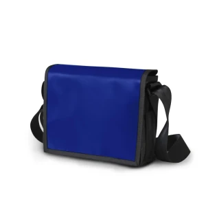 Sac à bandoulière en bâche petit -Blau