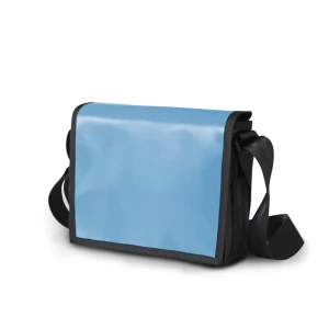 Sac à bandoulière en bâche petit -Hellblau