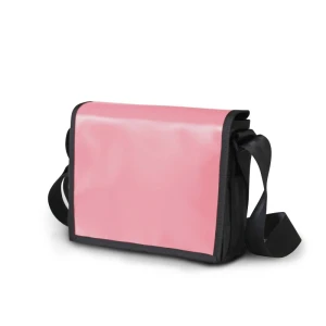 Sac à bandoulière en bâche petit -Rosa