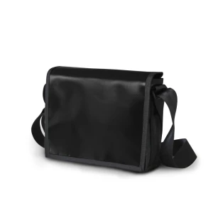 Sac à bandoulière en bâche petit -Schwarz