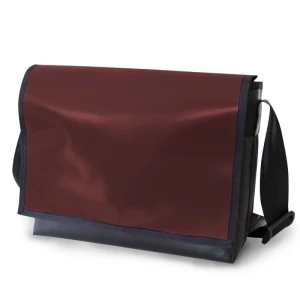 Sac à bandoulière en bâche -Bordeaux