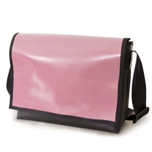 Sac à bandoulière en bâche -Rosa