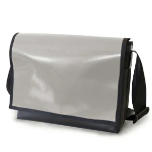 Sac à bandoulière en bâche -Silber