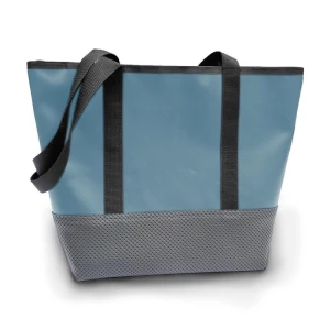 Serviette avec poche intérieure -Taubenblau