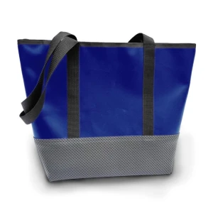 Serviette avec poche intérieure -Blau