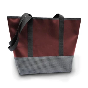Serviette avec poche intérieure -Bordeaux