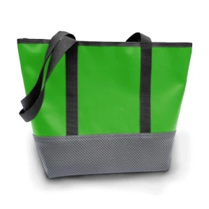 Serviette avec poche intérieure -Hellgrün