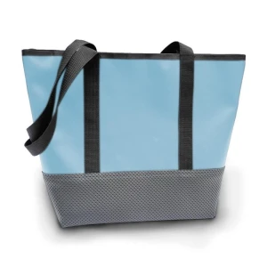 Serviette avec poche intérieure -Hellblau