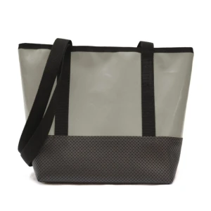 Sac en bandoulière avec poche intérieure -Silber