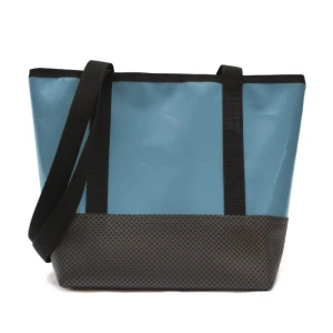 Sac en bandoulière avec poche intérieure -Taubenblau