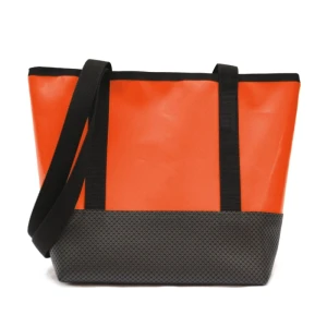 Sac en bandoulière avec poche intérieure -Orange