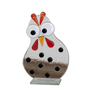 Poules Fusing -Weiss