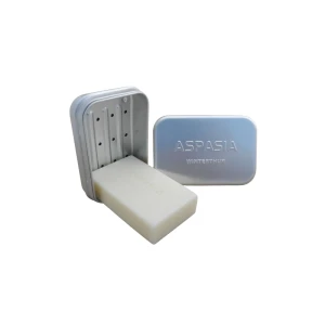 Porte-savon en aluminium pour les savons Aspasia
