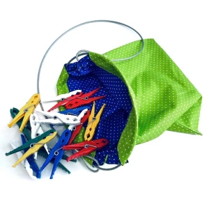 Sac à pinces à linge -Grün