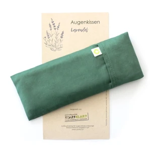Coussin pour les yeux, parfumé à la lavande -Tannengrün