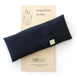 Coussin pour les yeux, parfumé à la lavande -Dunkelblau