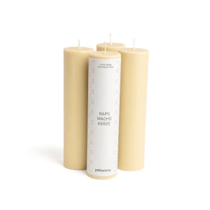 Bougies au colza Ø 40 mm -16 cm-1 Stück-Créme