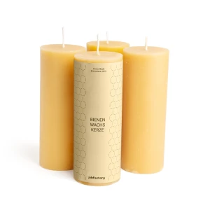 Bougies en cire d'abeille Ø 60 mm -16 cm-1 Stück