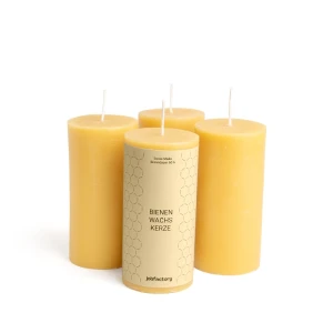 Bougies en cire d'abeille Ø 60 mm -12 cm-1 Stück