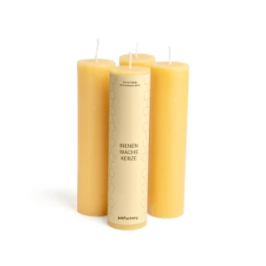 Bougies en cire d'abeille Ø 40 mm -16 cm-1 Stück