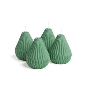 Bougies de colza Diamant -4 Stück-Forest Bathinh