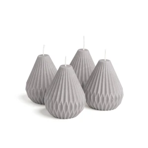 Bougies de colza Diamant -1 Stück-Grau