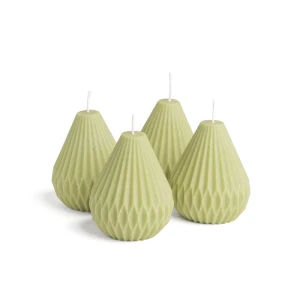 Bougies de colza Diamant -4 Stück-Cranberry Pine