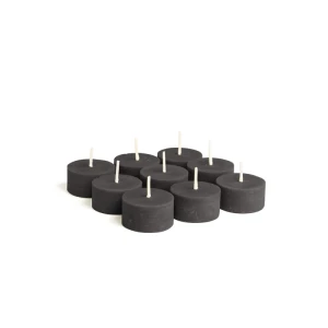 Bougies chauffe-plat en cire de colza -Schwarz