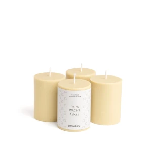 Bougies au colza Ø 60 mm -8 cm-1 Stück-Créme