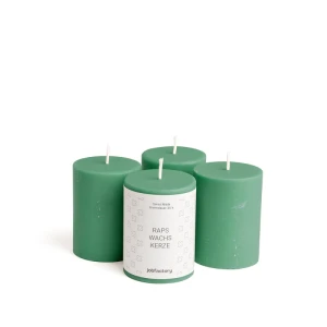Bougies au colza Ø 60 mm -8 cm-4 Stück-Forest Bathinh