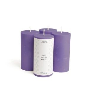 Bougies au colza Ø 60 mm -12 cm-4 Stück-Full Moon Mystery