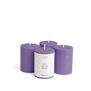 Bougies au colza Ø 60 mm -8 cm-4 Stück-Full Moon Mystery