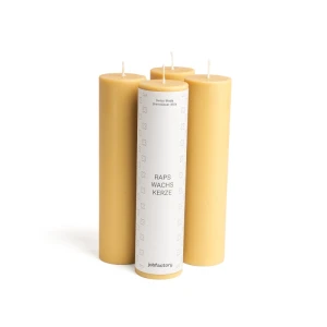 Bougies au colza Ø 40 mm -16 cm-4 Stück-Desert Sound