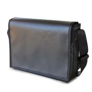 Sac à bandoulière en bâche -Schwarz