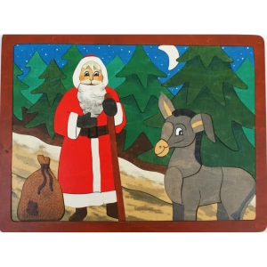 Puzzle en bois « Saint Nicolas »