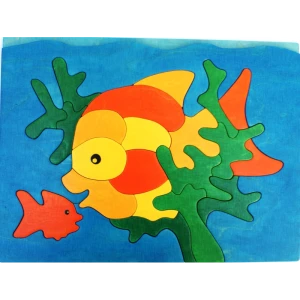 Puzzle en bois « poisson »