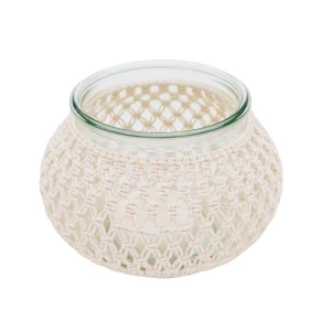 Lanterne en macramé