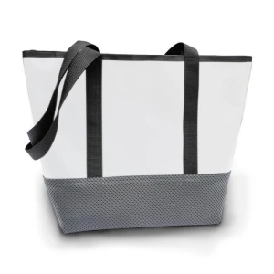Serviette avec poche intérieure -Weiss