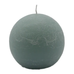 Bougies boule Weizenkorn, Ø 80 mm – 6 pièces -Salbei