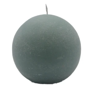 Bougies boule Weizenkorn, Ø 100 mm – 4 pièces -Salbei