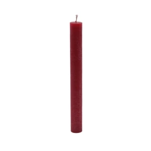 Bougies longues Weizenkorn Ø 22 mm – 12 pièces -20 cm-Merlot