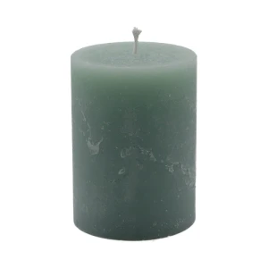Bougies unies Weizenkorn Ø 66 mm – 4 pièces -9 cm-Salbei