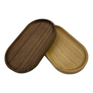 Bol en bois Aqua -Nussbaum