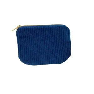Trousse de maquillage – plate -Dunkelblau-klein
